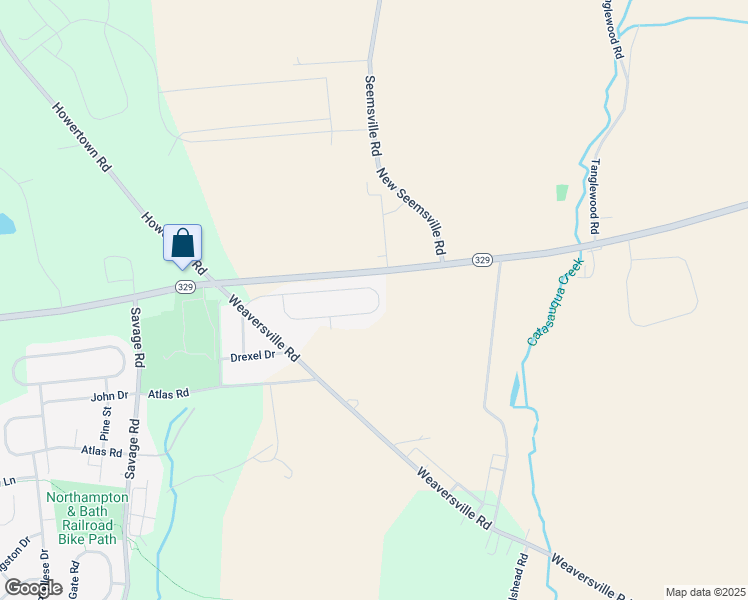 map of restaurants, bars, coffee shops, grocery stores, and more near 98 Oak Lane in Northampton