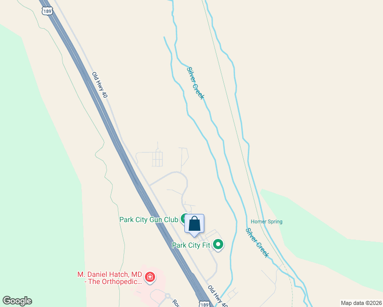 map of restaurants, bars, coffee shops, grocery stores, and more near 4554 North Forestdale Drive in Park City