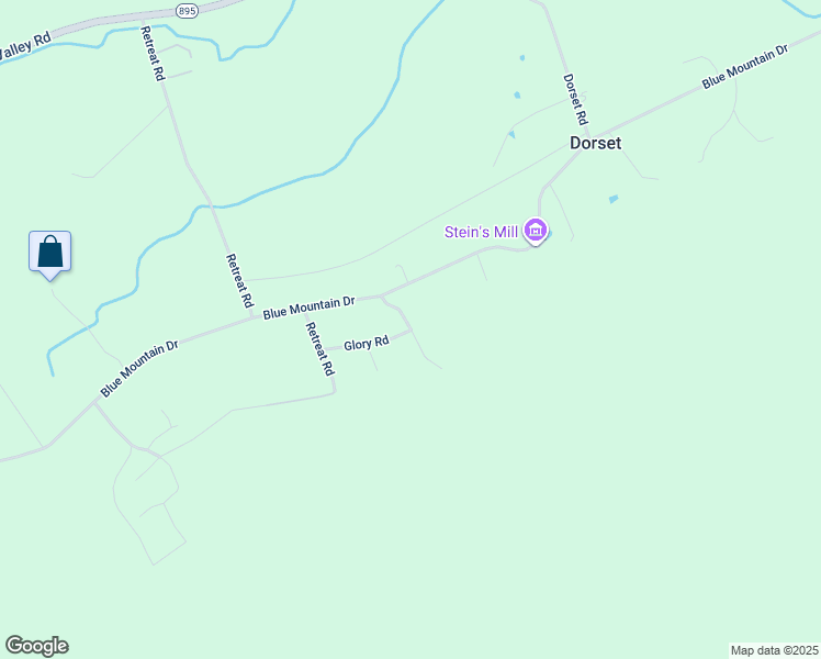 map of restaurants, bars, coffee shops, grocery stores, and more near 7 Poplar Drive in New Ringgold