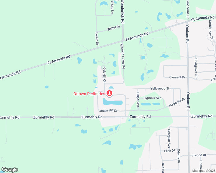 map of restaurants, bars, coffee shops, grocery stores, and more near 3001 Lakeshore Dr in Lima