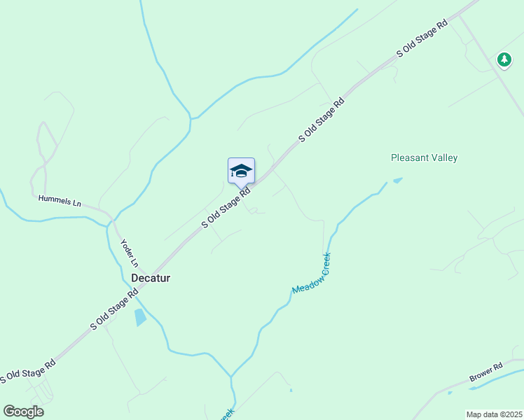 map of restaurants, bars, coffee shops, grocery stores, and more near 4226 South Old Stage Road in McClure
