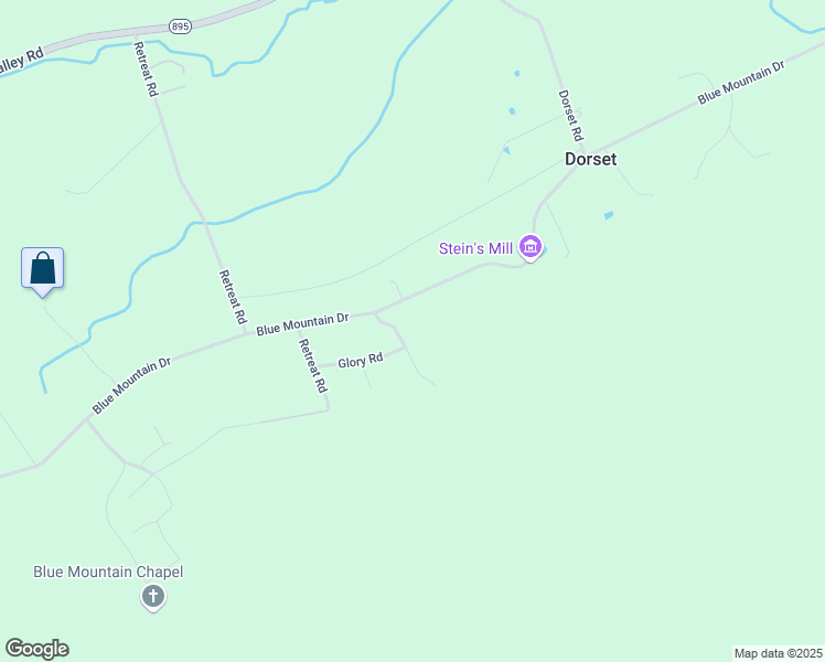 map of restaurants, bars, coffee shops, grocery stores, and more near 7 Poplar Drive in New Ringgold