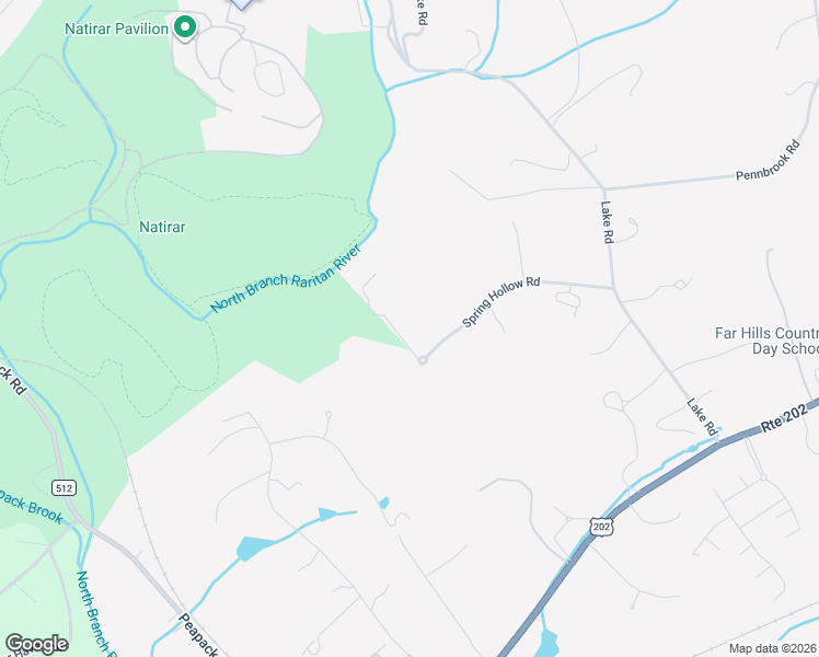 map of restaurants, bars, coffee shops, grocery stores, and more near 90 Spring Hollow Road in Far Hills