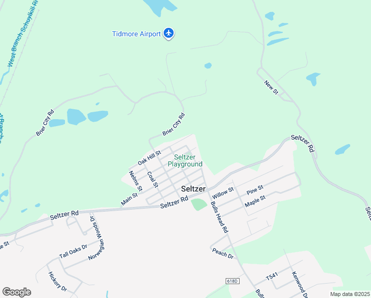 map of restaurants, bars, coffee shops, grocery stores, and more near 435 Delaware Street in Seltzer