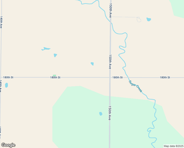 map of restaurants, bars, coffee shops, grocery stores, and more near 1483 180th Street in Donnellson