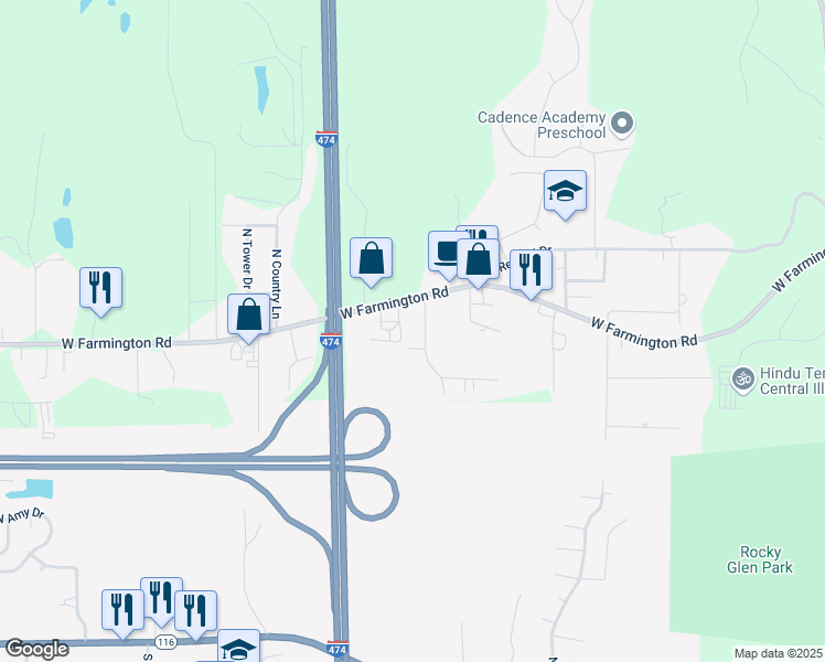 map of restaurants, bars, coffee shops, grocery stores, and more near 815 North Limestone Lane in Bellevue