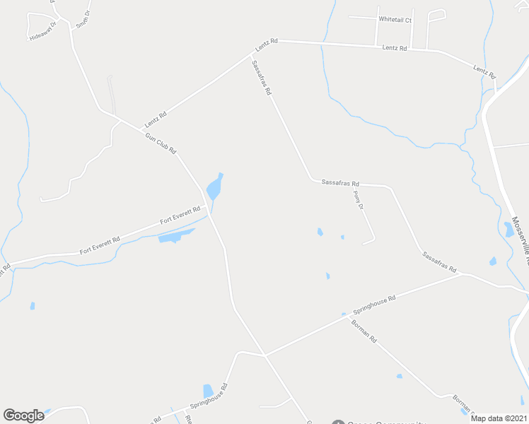 map of restaurants, bars, coffee shops, grocery stores, and more near 7877 Gun Club Road in New Tripoli