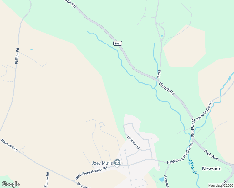 map of restaurants, bars, coffee shops, grocery stores, and more near 5163 Crest Street in Germansville