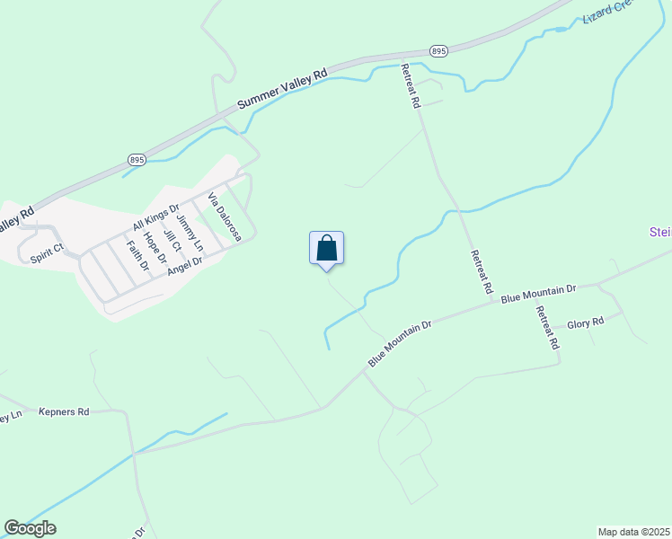 map of restaurants, bars, coffee shops, grocery stores, and more near 29 Greenhouse Lane in New Ringgold