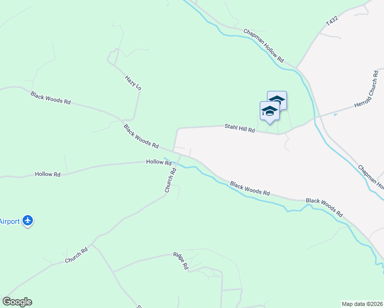 map of restaurants, bars, coffee shops, grocery stores, and more near 1634 Black Woods Road in Port Trevorton