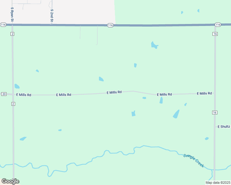 map of restaurants, bars, coffee shops, grocery stores, and more near East Mills Road in Fulton County