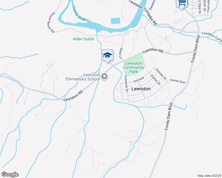 map of restaurants, bars, coffee shops, grocery stores, and more near 72 Alder Creek Road in Lewiston