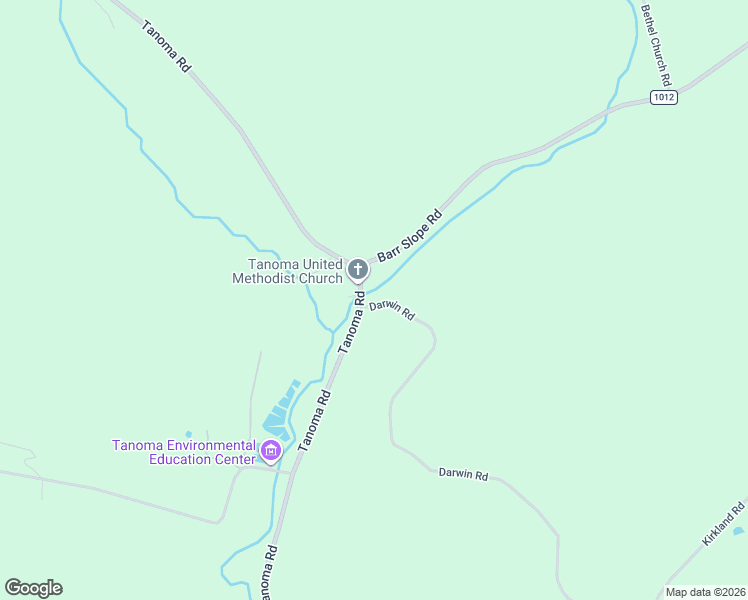 map of restaurants, bars, coffee shops, grocery stores, and more near 3723 Tanoma Road in Clymer