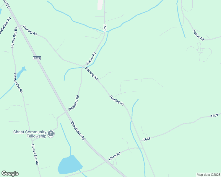 map of restaurants, bars, coffee shops, grocery stores, and more near 553 Fleming Road in Sarver