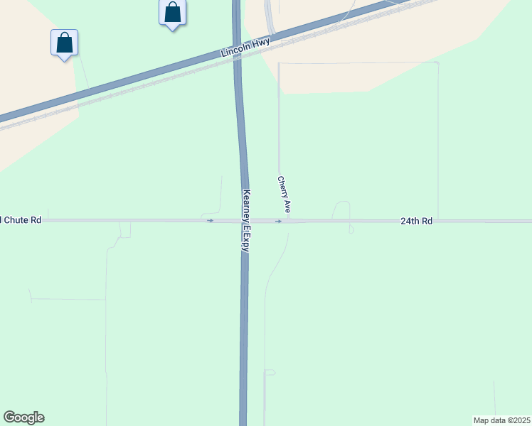 map of restaurants, bars, coffee shops, grocery stores, and more near 2430 Cherry Avenue in Kearney