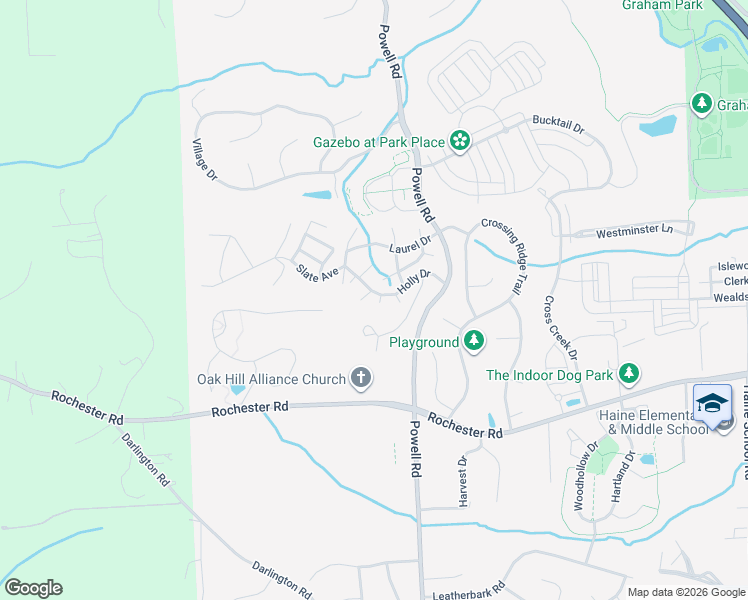 map of restaurants, bars, coffee shops, grocery stores, and more near 33 Yew Court in Cranberry Township