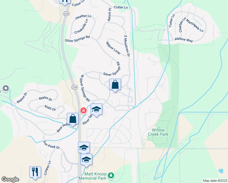 map of restaurants, bars, coffee shops, grocery stores, and more near in Snyderville