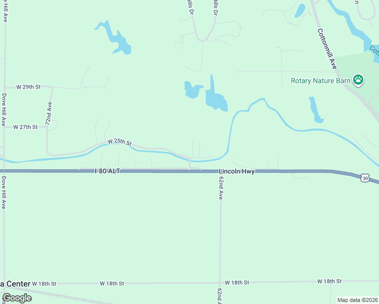 map of restaurants, bars, coffee shops, grocery stores, and more near 2626 62nd Avenue Place in Kearney