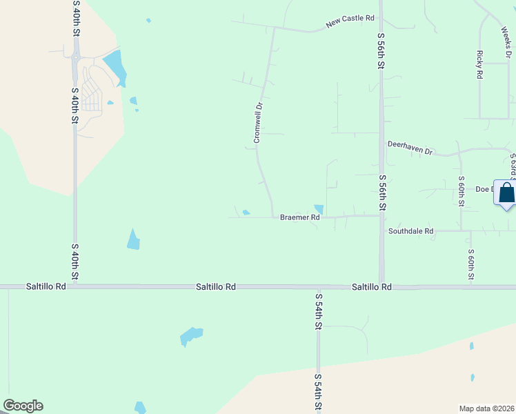 map of restaurants, bars, coffee shops, grocery stores, and more near 11111 Cromwell Drive in Lincoln