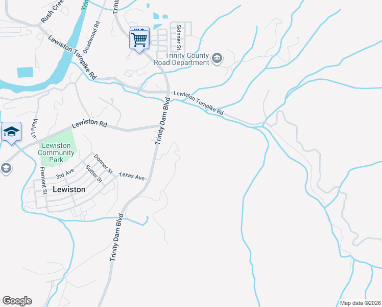map of restaurants, bars, coffee shops, grocery stores, and more near 175 Gibson Drive in Lewiston