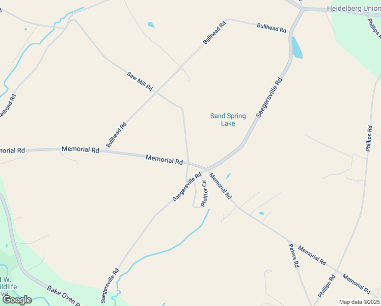 map of restaurants, bars, coffee shops, grocery stores, and more near 6906 Saw Mill Road in Germansville