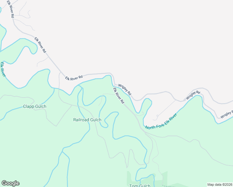 map of restaurants, bars, coffee shops, grocery stores, and more near 8101 Elk River Road in Eureka