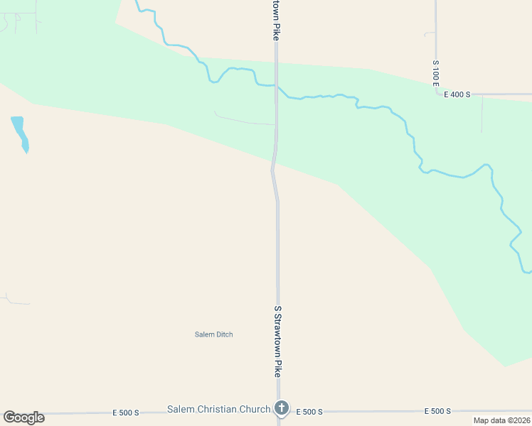 map of restaurants, bars, coffee shops, grocery stores, and more near 4366 South Strawtown Pike in Peru