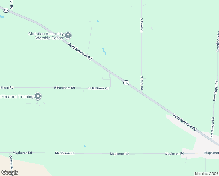 map of restaurants, bars, coffee shops, grocery stores, and more near 5549 E Hanthorn Rd in Lima