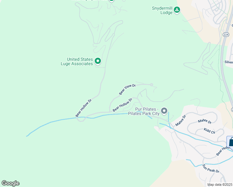 map of restaurants, bars, coffee shops, grocery stores, and more near 4830 Bear View Drive in Park City