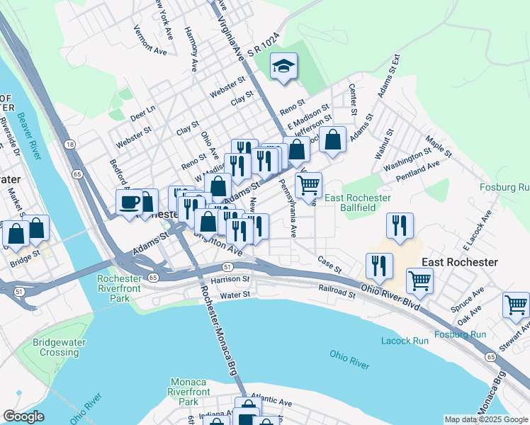 426 Washington Street, Aliquippa PA Walk Score