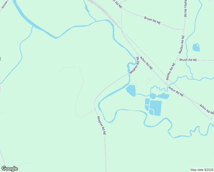 map of restaurants, bars, coffee shops, grocery stores, and more near 8260 Magnet Road Northeast in Minerva