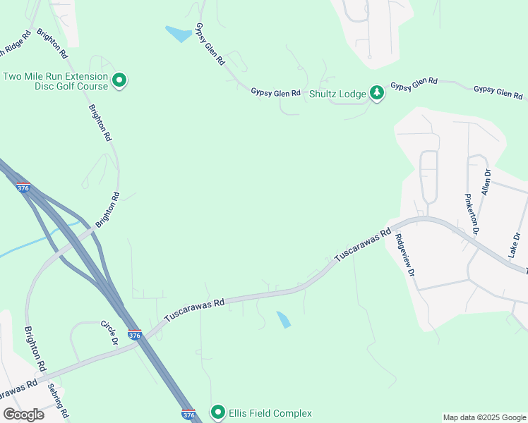 map of restaurants, bars, coffee shops, grocery stores, and more near 1980 Tuscarawas Road in Beaver