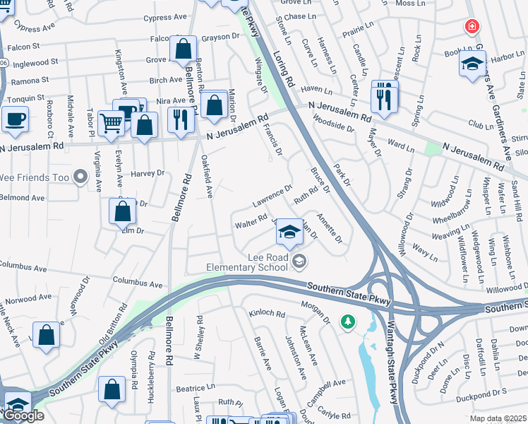 2887 Walter Road, Wantagh NY Walk Score