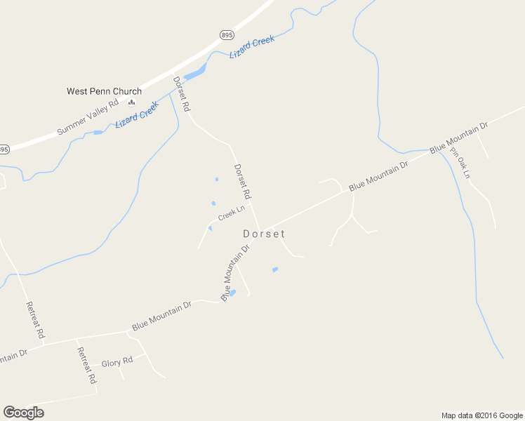 map of restaurants, bars, coffee shops, grocery stores, and more near 105 Dorset Road in New Ringgold
