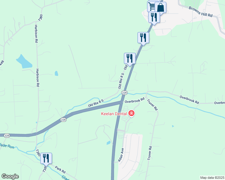 map of restaurants, bars, coffee shops, grocery stores, and more near 107 Fulton Drive in Valencia