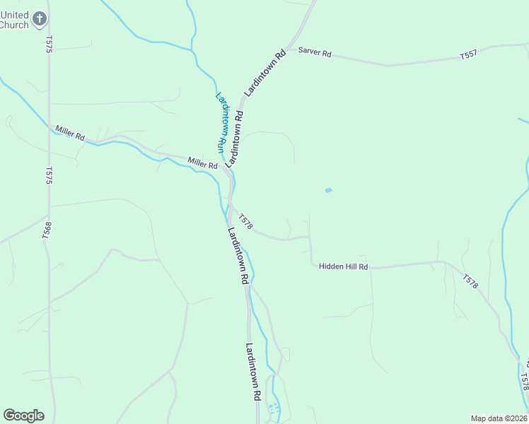 map of restaurants, bars, coffee shops, grocery stores, and more near 105 Hidden Hill Road in Sarver