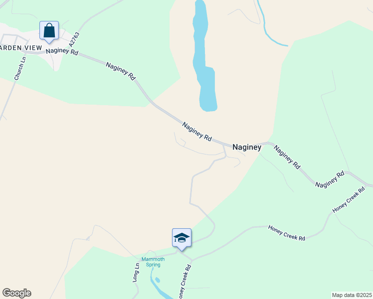map of restaurants, bars, coffee shops, grocery stores, and more near 84 Creek Drive in Milroy