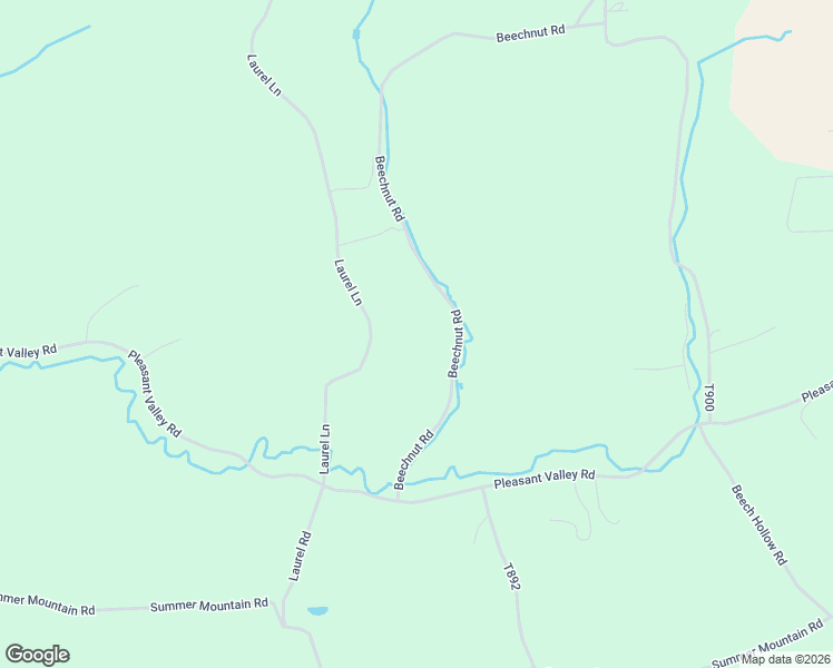 map of restaurants, bars, coffee shops, grocery stores, and more near 17 Beechnut Rd in New Ringgold