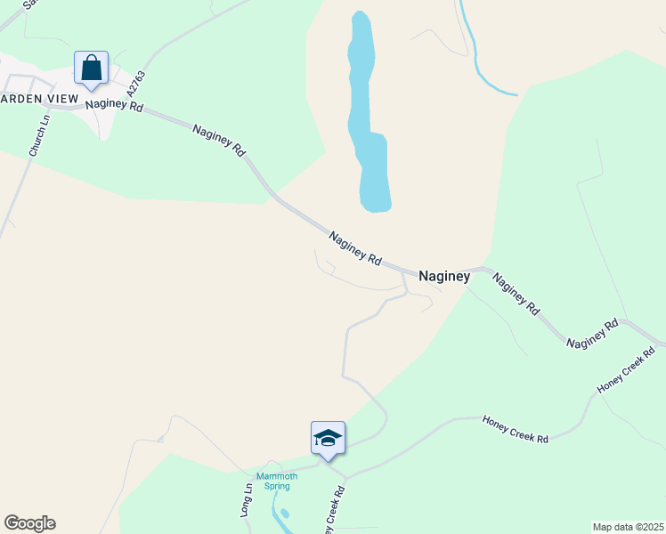 map of restaurants, bars, coffee shops, grocery stores, and more near 99 Creek Drive in Milroy