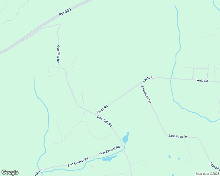 map of restaurants, bars, coffee shops, grocery stores, and more near 7095 Lentz Road in New Tripoli
