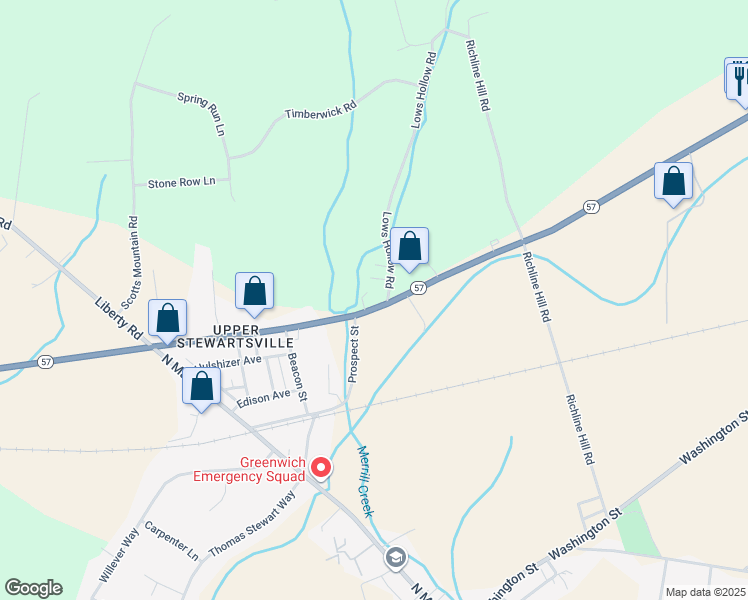 759 New Jersey 57, Upper Stewartsville NJ Walk Score