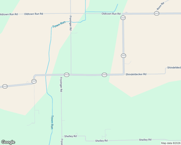 map of restaurants, bars, coffee shops, grocery stores, and more near 5061 Ohio 117 in Rockford