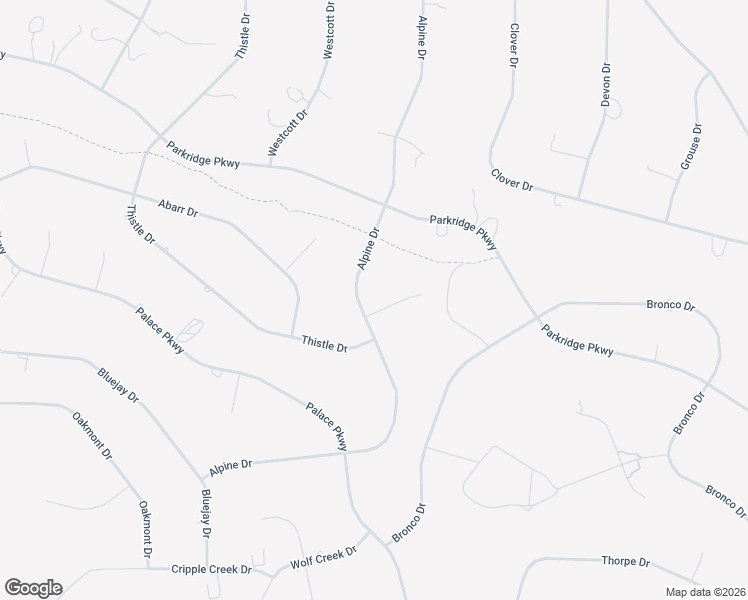 map of restaurants, bars, coffee shops, grocery stores, and more near 653 Burro Bay in Spring Creek