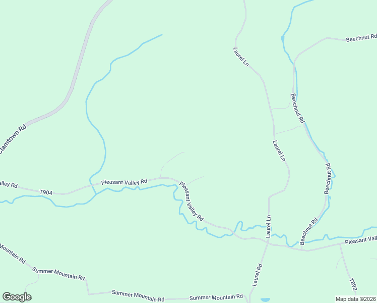 map of restaurants, bars, coffee shops, grocery stores, and more near 283 Pleasant Valley Road in New Ringgold