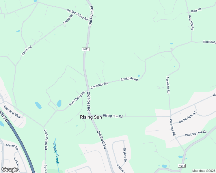 map of restaurants, bars, coffee shops, grocery stores, and more near 3042 Rockdale Road in Slatington