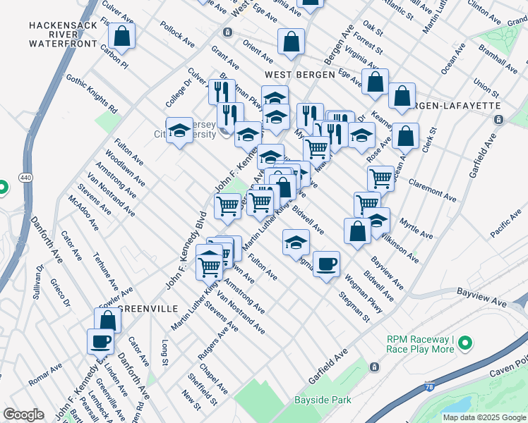 217 Wegman Parkway Jersey City - Lng= 74.085351 