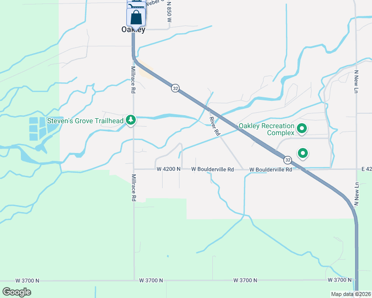 map of restaurants, bars, coffee shops, grocery stores, and more near 4366 Meadow Lane in Oakley