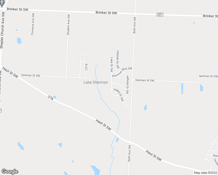 map of restaurants, bars, coffee shops, grocery stores, and more near 6931 Lake Drive Southwest in Navarre