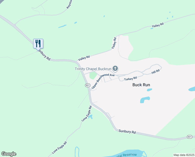 map of restaurants, bars, coffee shops, grocery stores, and more near 29 Upper Beechwood Avenue in Pottsville