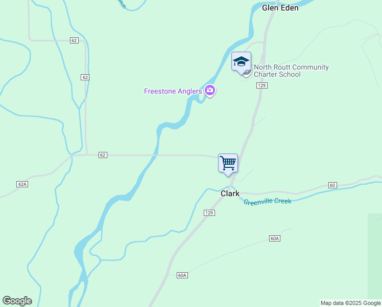 map of restaurants, bars, coffee shops, grocery stores, and more near in Clark